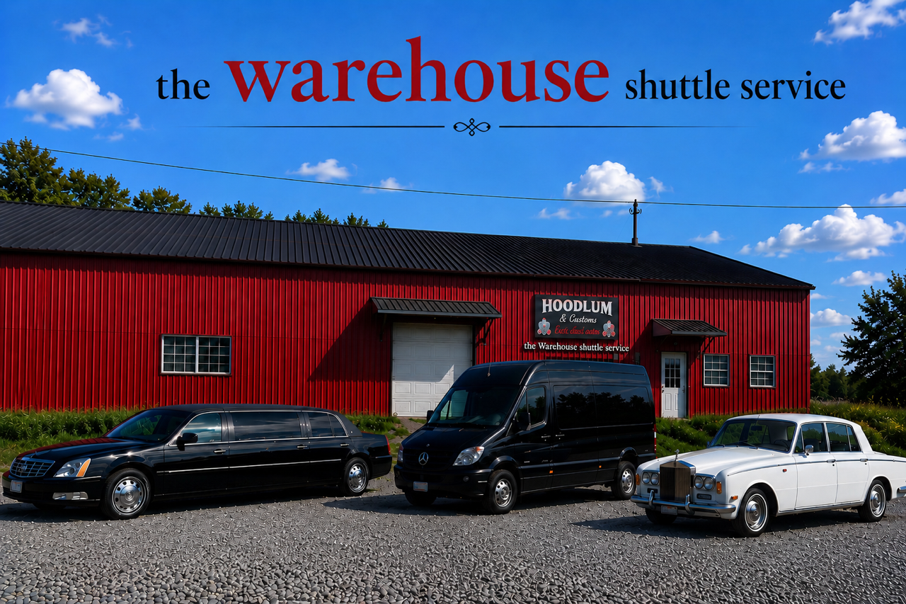 The Warehouse luxury shuttle, limousine and classic car service